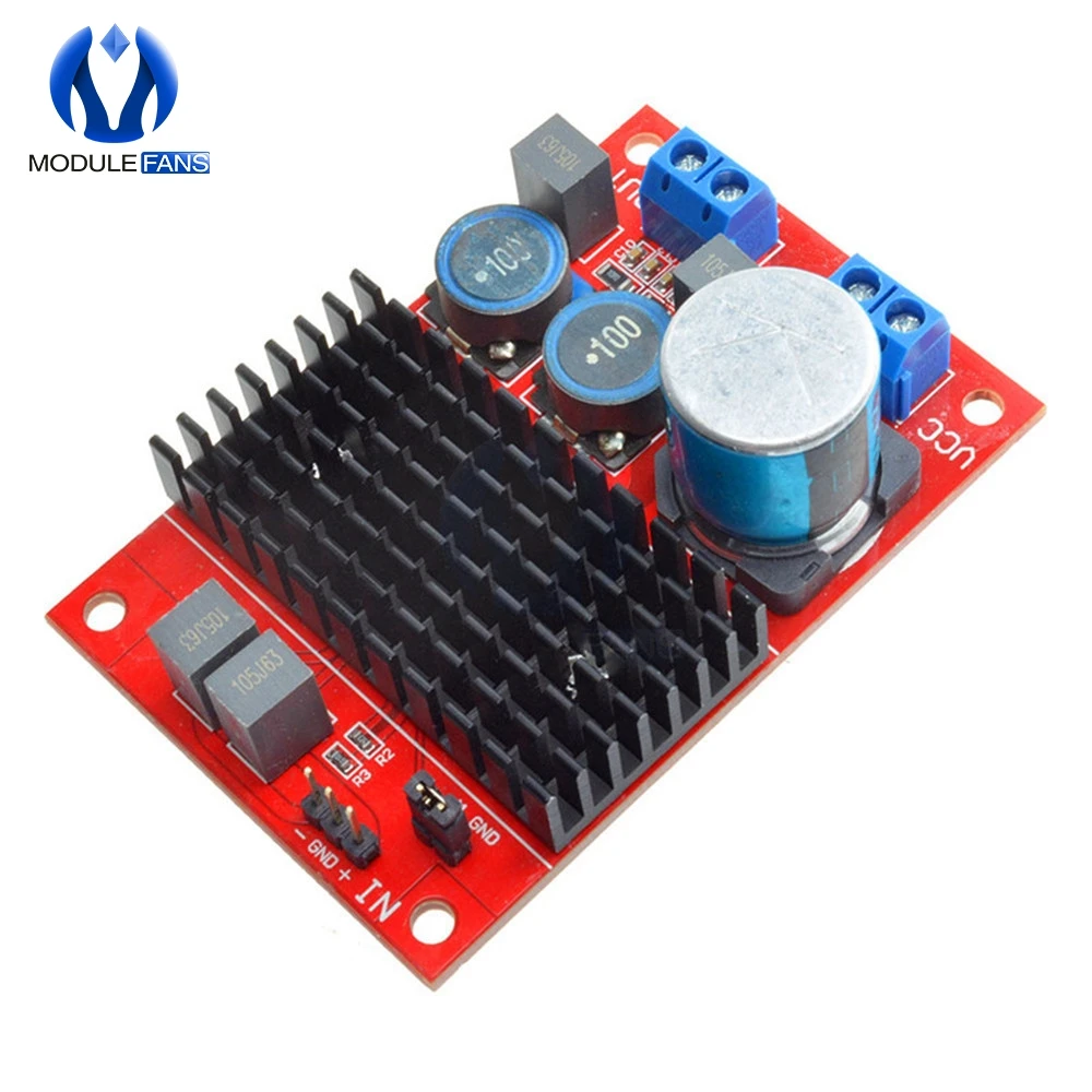 DC 12V 24V TPA3116 моно канальный цифровой усилитель мощности плата BTL Out 100 Вт|audio amplifier