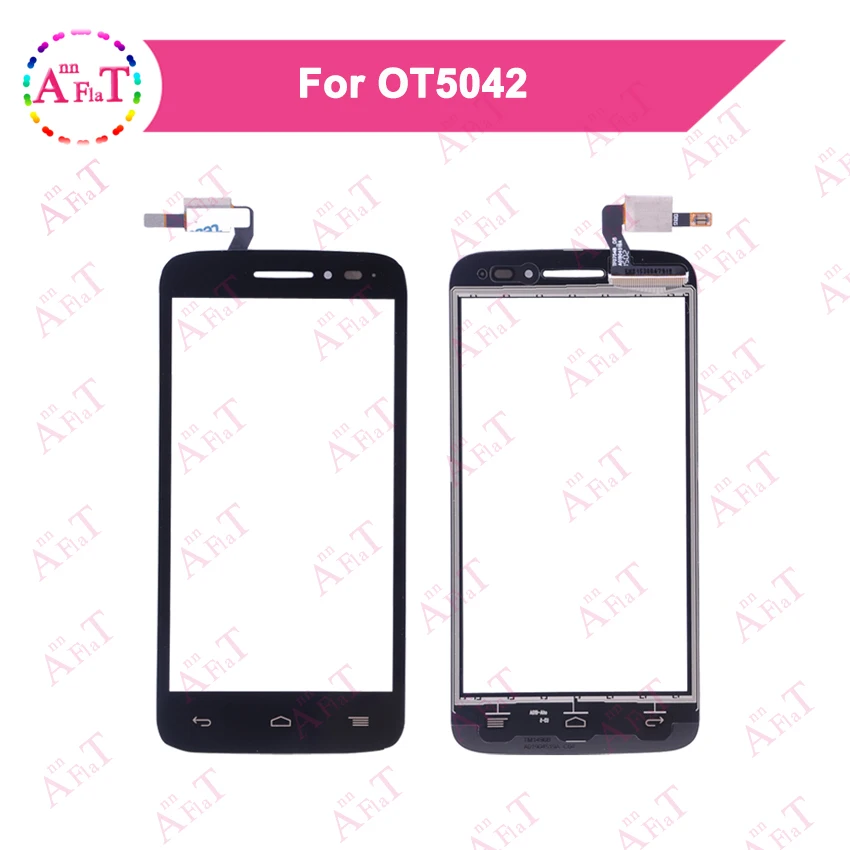 5 шт./лот 4 &quotдля Alcatel One Touch POP 2 OT5042 сенсорный экран дигитайзер Датчик внешняя