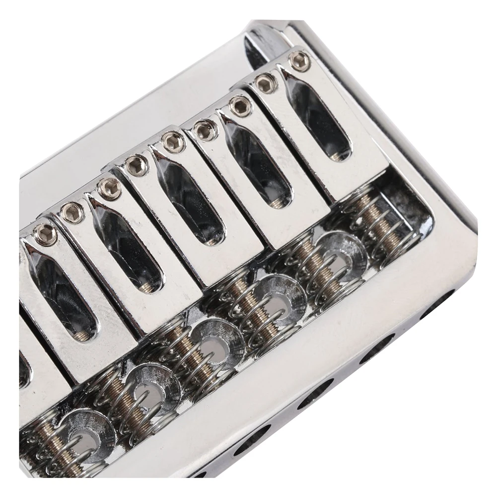 Musiclily 6 String Non tremolo Hardtail Бридж электрогитары седло для Strat Stratocaster Tele гитара Telecaster