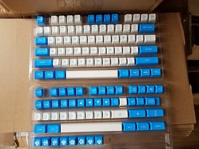 Механическая клавиатура MAXKEY keycaps SA keycap Double shot ABS игровая 127 клавиш|Клавиатуры| |