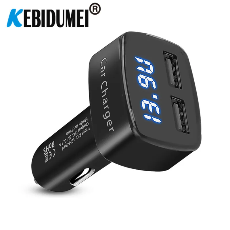 3.1A зарядное устройство для автомобиля с двумя портами USB 5V Универсальный 4 в 1