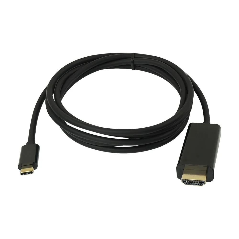 DZLST USB C к HDMI 4K 60Hz Кабель 1 8 M Тип 3 Мужской Для MacBook Pro huawei MateBook ChromeBook samsung S8/S9 |