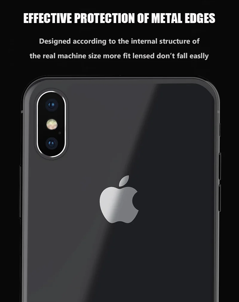 JONSNOW защитное кольцо для объектива камеры для iPhone 7 8 Plus 6S 6P X XR XS Max металлическое защитное кольцо для объектива камеры