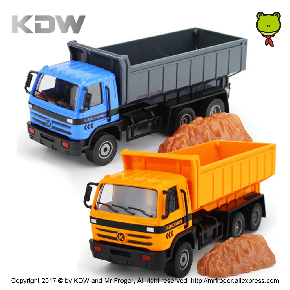 KDW масштаб 1:50 Фототехника автомобиль самосвал детский подарок для мальчика