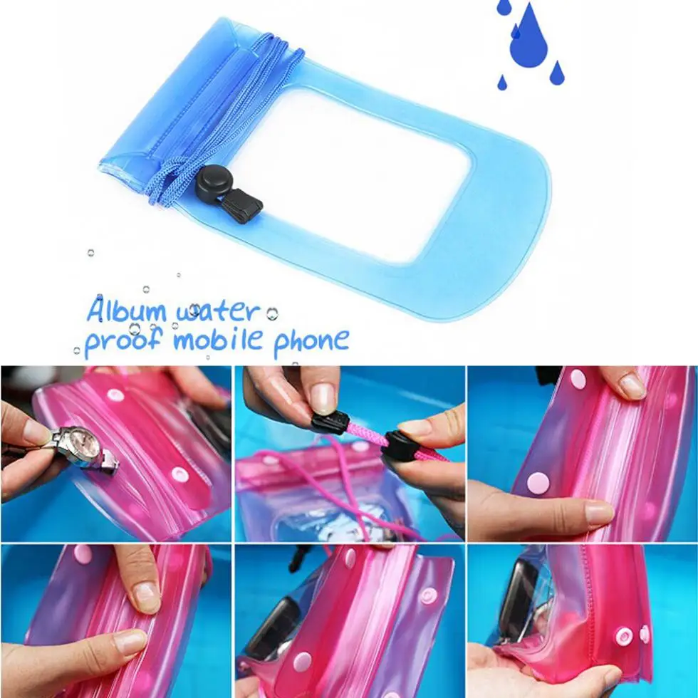 Centechia 2017 New Hot Selling Waterproof Pouch Dry Bag Universal Pack Case For 4.7&quot iPhone 6 5.5&quot Plus |