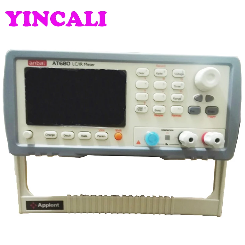 

Original Leakage Current Meter Tester AT680 Digital Insulation Resistance Meter Max Reading 9999 Output Voltage 1V-650VDC