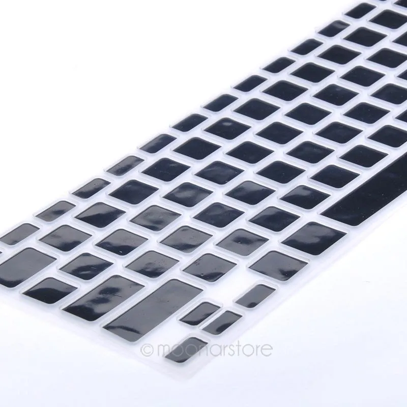 9 цветов, силиконовый чехол для клавиатуры, защитный чехол для Apple Macbook Pro MAC 13 15 Air 13, мягкие наклейки на клавиатуру