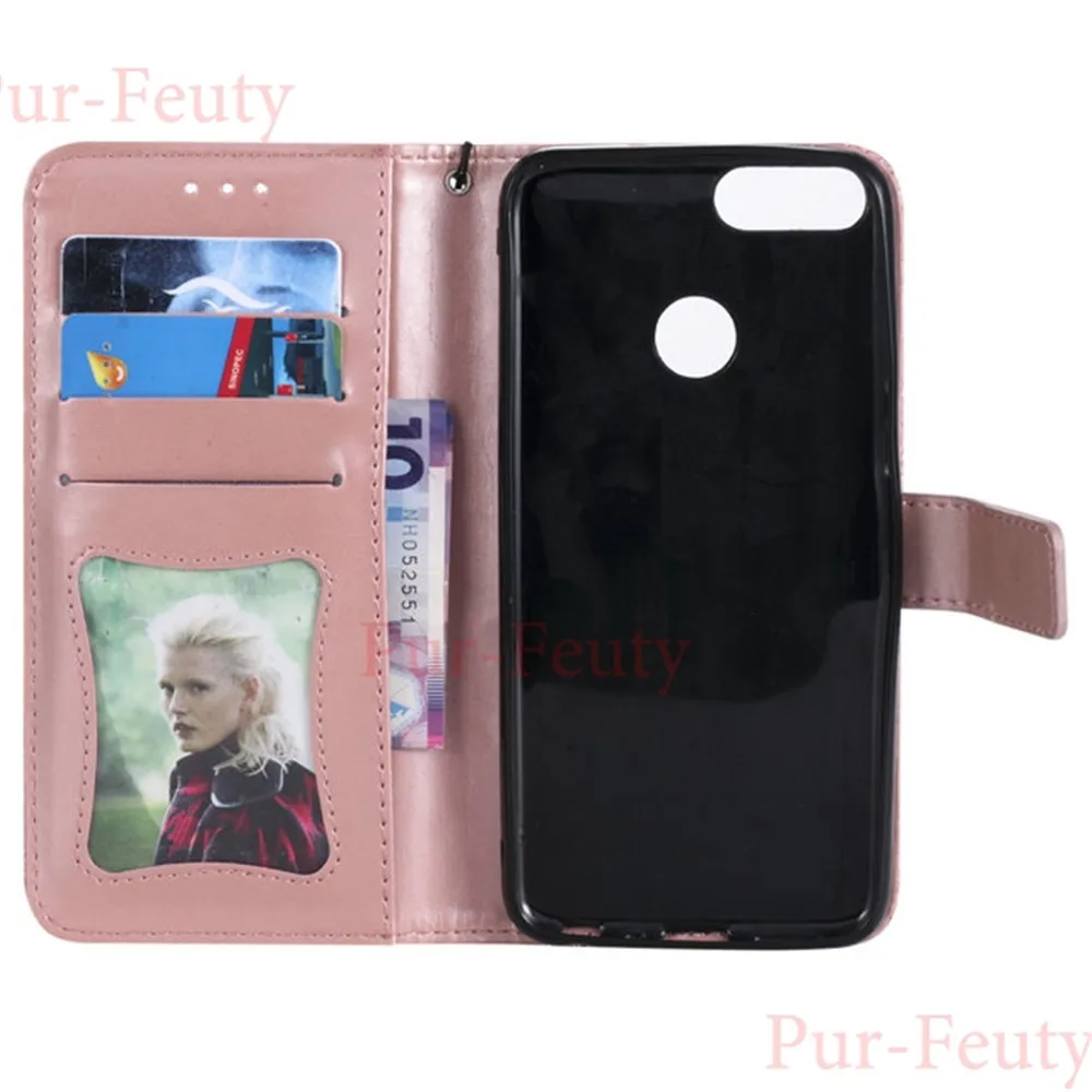 Чехлы для huawei P Smart FIG-LX1 FIG-LA1 FIG-L21 FIG-L22 кожаный флип-чехол с полным покрытием полный защитный кожаный чехол для PSmart рис LX1 LA1 L21 L22