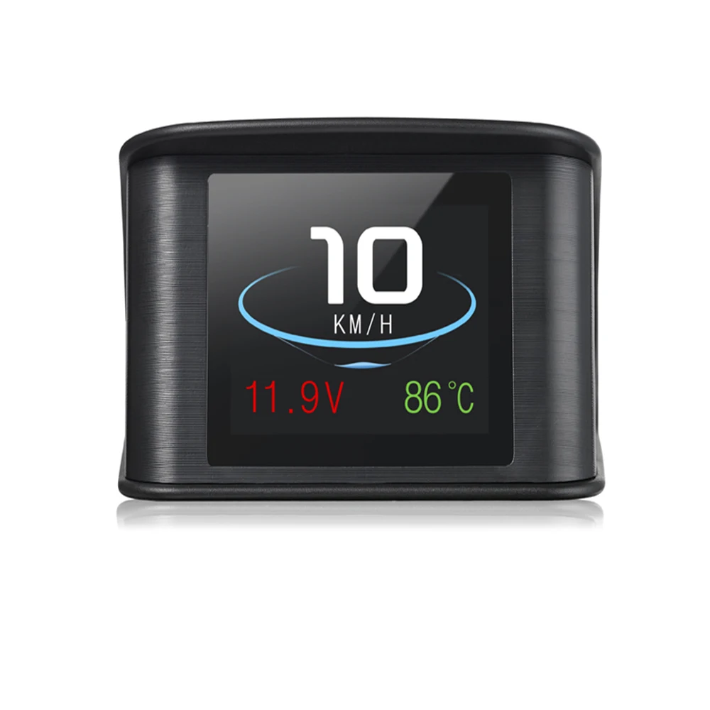 Смарт P10 головой вверх Дисплей автомобиля OBD2 читатель кода цифровой манометр