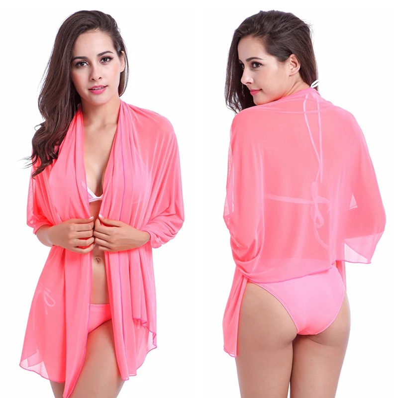 2019 Swimwear Girls Sexy Bikinis Multi Wear Ways Push Up Bikini Sets Monokini Sunscreen Women Bathing Suit Cover Ups Red Bikini