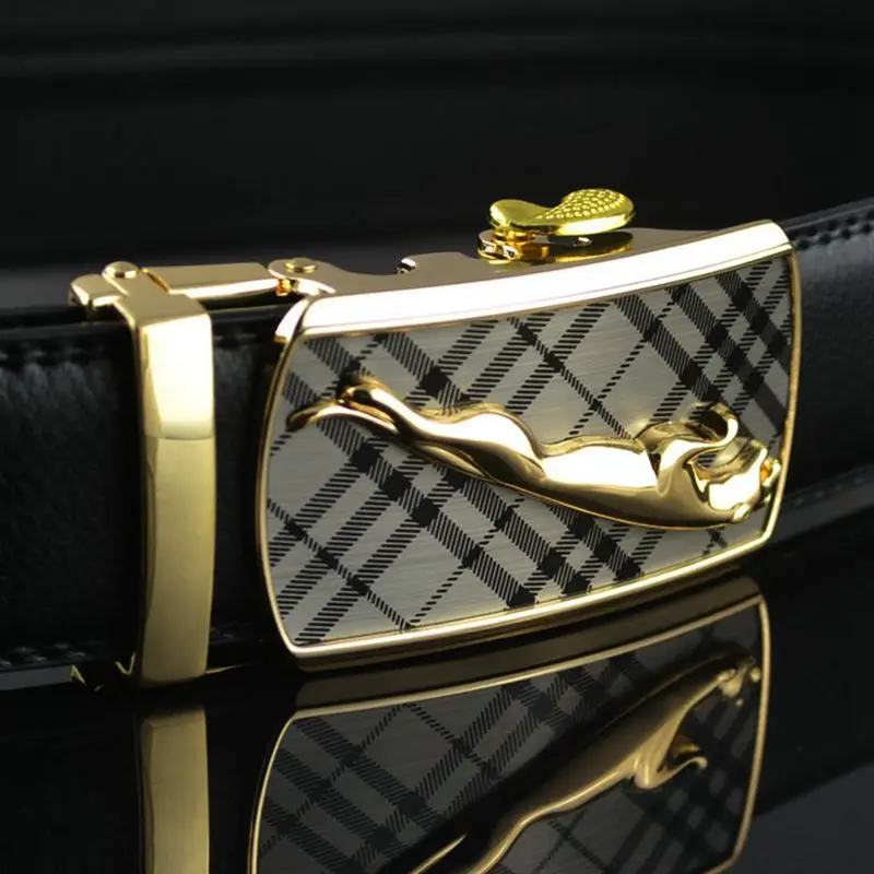 Мужские дизайнерские ремни cowboys роскошный золотой ремень с автоматической