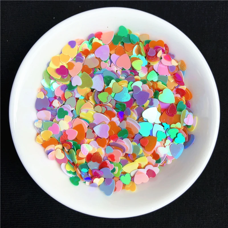 3000Pcs/Pack Mixed Colors Multi Size 3mm 4mm 6mm Love Heart 