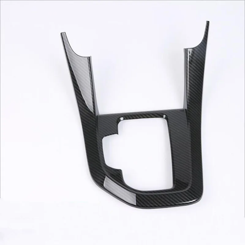 

For Hyundai ix35 2018 1PC ABS Chrome Carbon Fiber Car Gear Shift Knob Sticker Panel Frame Cover Trim Car Styling Accessories