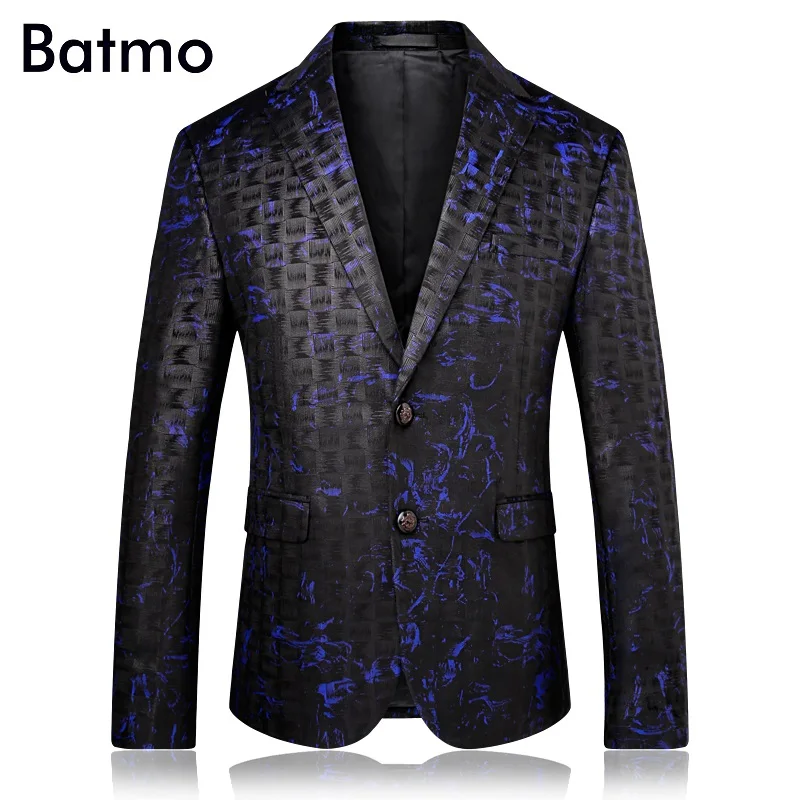 Мужской Клетчатый Блейзер Batmo блейзер с принтом в английском стиле 2019 | Мужская