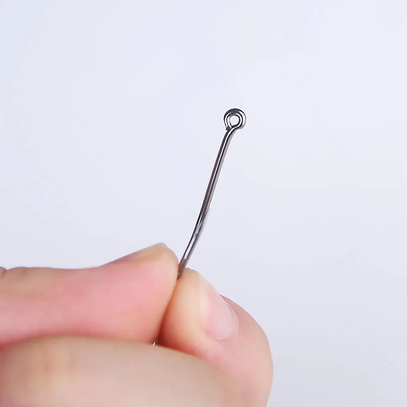 Младенческой Сияющий 100 шт. высокоуглеродистой Сталь рыболовные Крючки набор в Fly