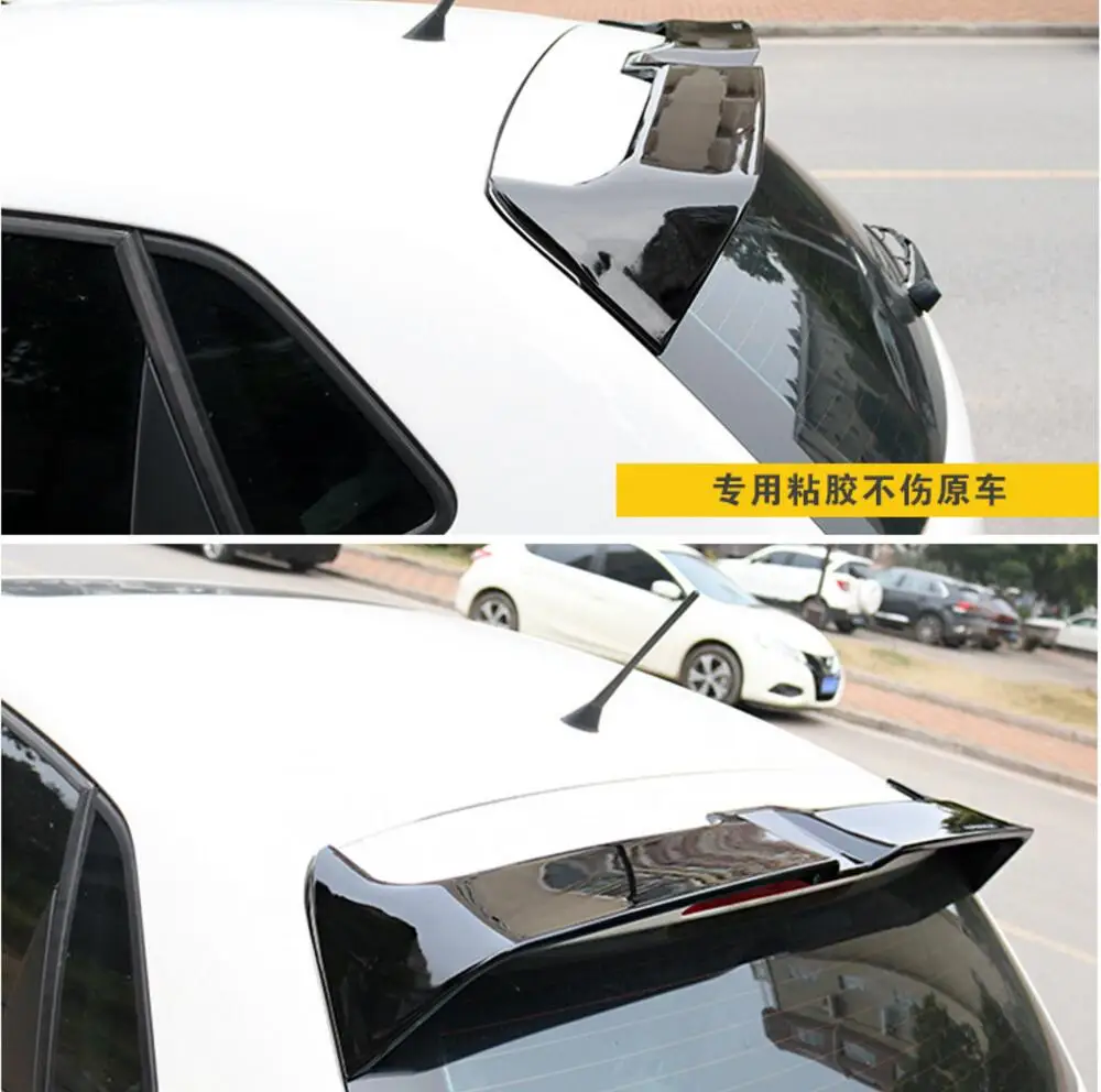 

For VW Polo Oettinger Spoiler ABS Material Car Rear Wing Primer Color VW polo Rear Spoiler For Volkswagen Polo Spoiler 2011-2018