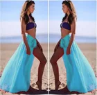 Сексуальная Женская пляжная шифоновая Макси-юбка, Пляжная длинная юбка, сексуальная стильная женская пляжная юбка s