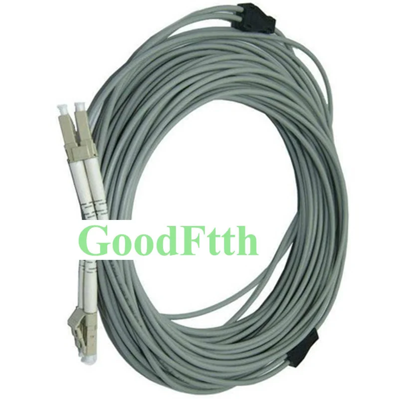 Armoured Fiber Patch Cord LC-LC Multimode OM2 Duplex 2-in-1GoodFtth 20-50m