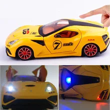 Высокая имитация итальянского спортивного автомобиля 1:32 каркас