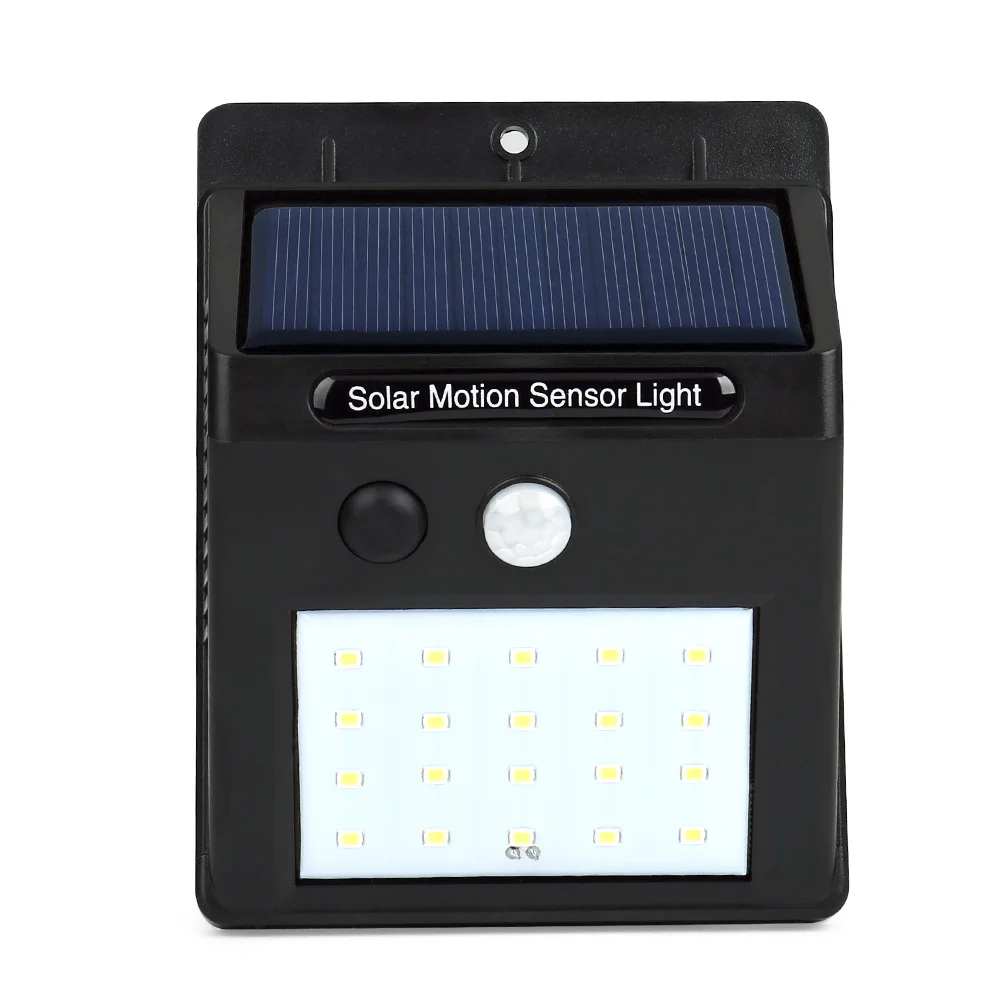 2 шт. 20 LED открытый Водонепроницаемый энергосберегающие уличные Двор Путь Сад