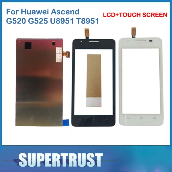 Сменный сенсорный ЖК-экран 4 5 дюйма для Huawei Ascend G510 G520 U8951 T8951 | Мобильные телефоны и