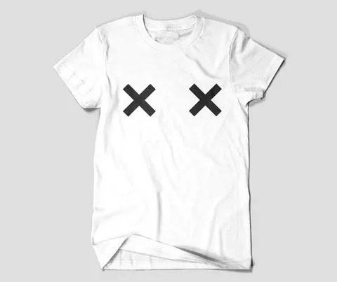 Футболка унисекс на сосок, с коротким рукавом и принтом