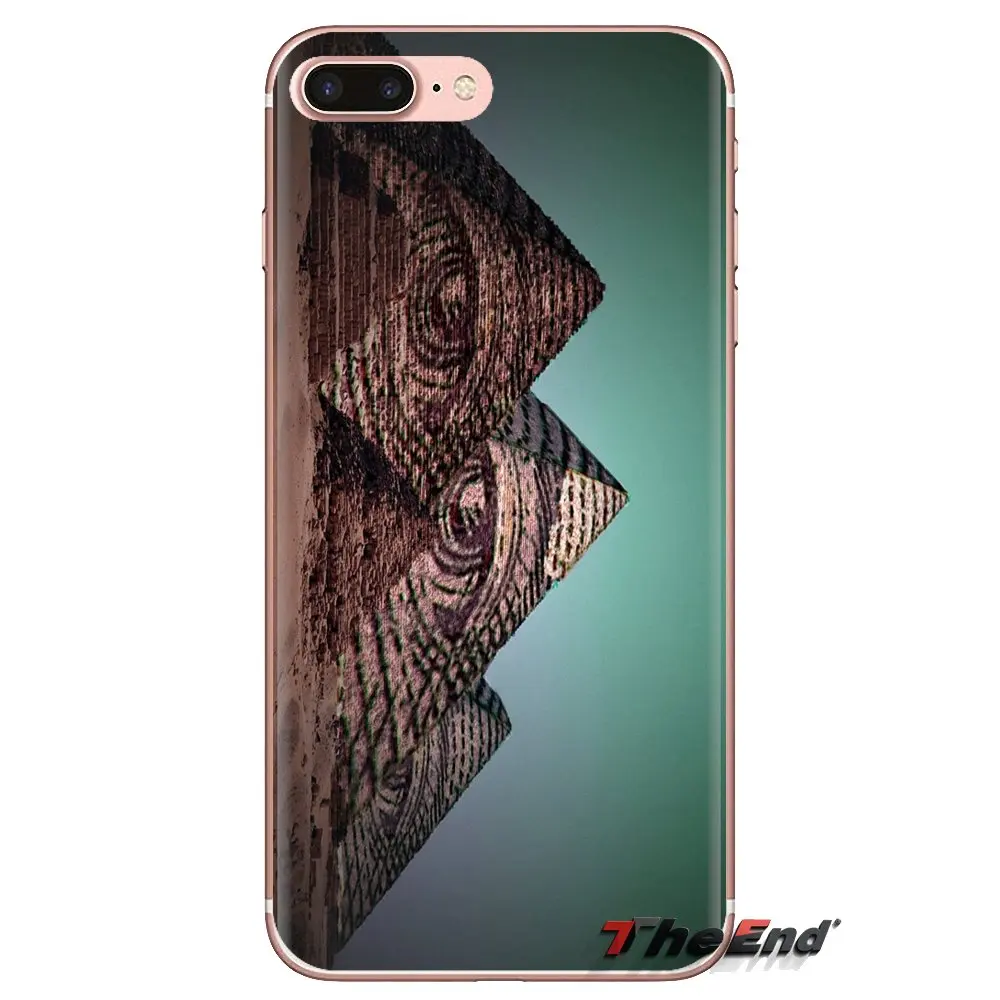 Прозрачный чехол из ТПУ для Samsung Galaxy S3 S4 S5 Mini S6 S7 Edge S8 S9 S10 Plus Note 3 4 5 8 9 Illuminati Symbol Eye