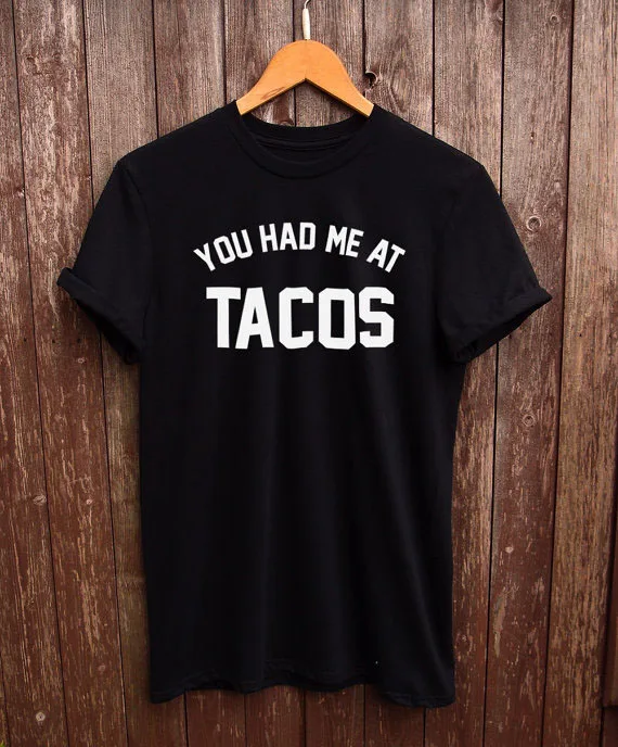 Футболка Tacos идеально подходит для любителей тако забавная футболка подарки ног