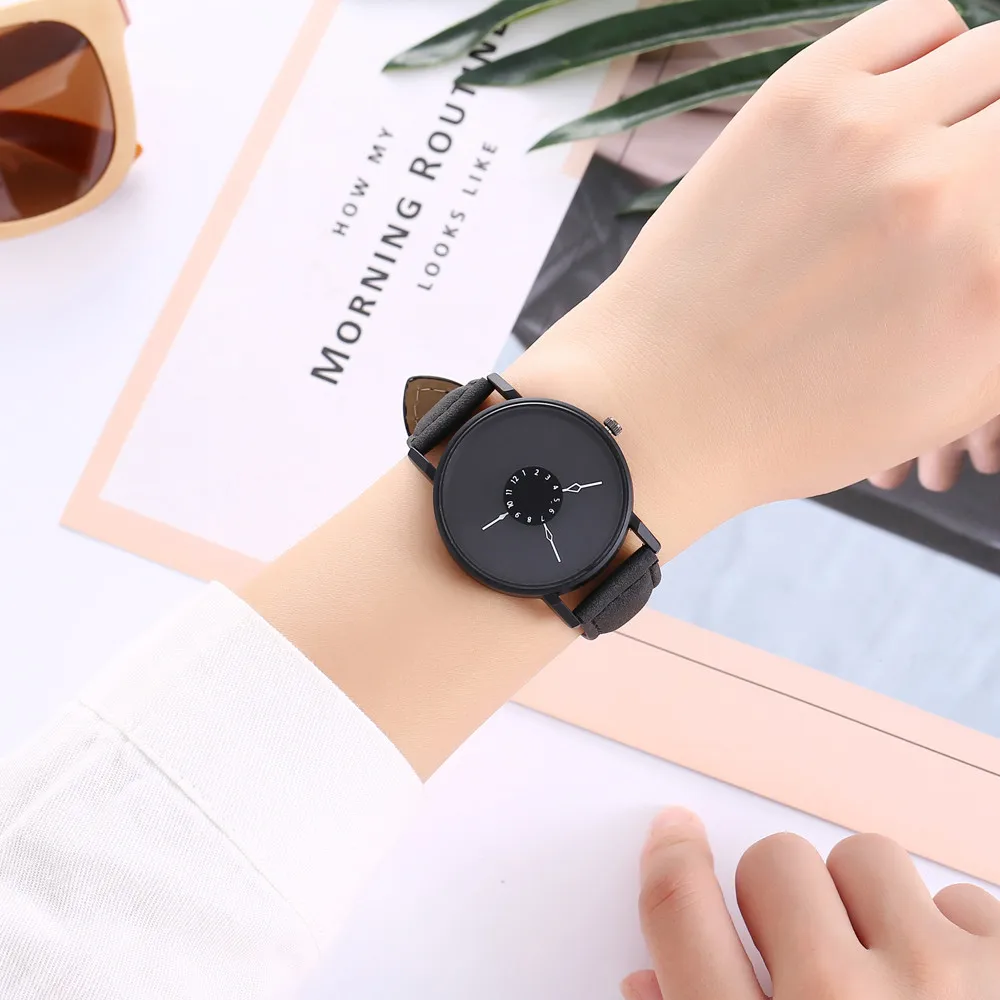 Женский Повседневный Браслет нейтральные часы оригинальные простые новые на