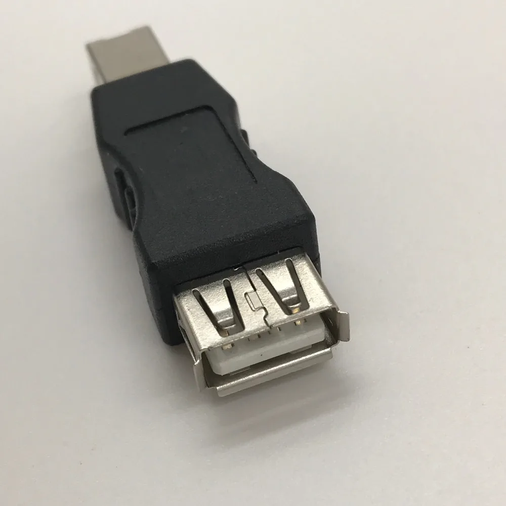USB к принтеру адаптер порта печати Женский гнезду разъем USB2.0 A B конвертер Joiner 1 шт|