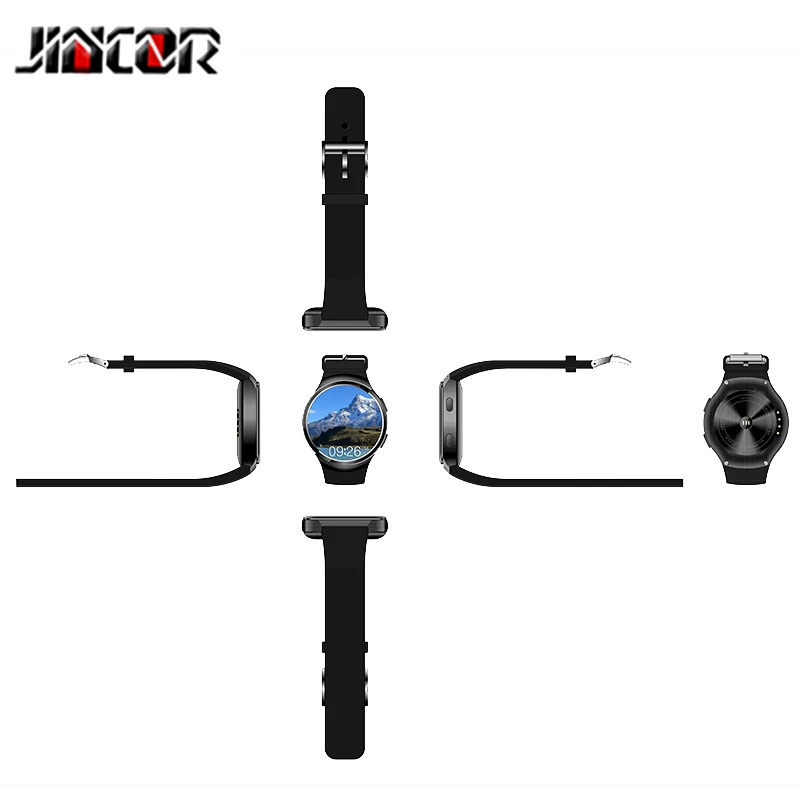 Jincor x3plus Эндрюс android5.1 четырехъядерный процессор 3G Smart Watch Bluetooth сердечный ритм