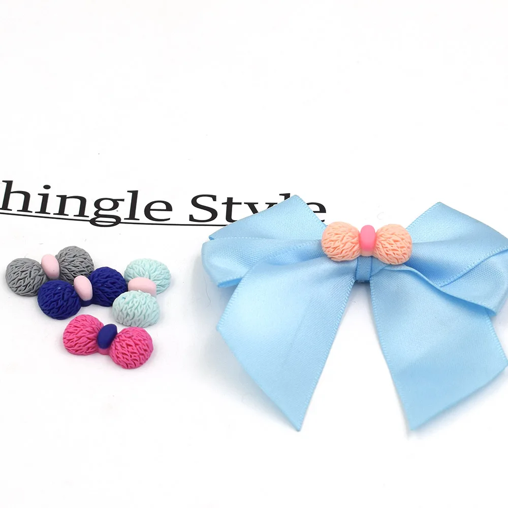 21*11mm Heart Flower Mixed Color 20pcs Flat Back Resin Cabochon Scrapbook Rose Fit Phone Diy Beads for Jewelry | Украшения и
