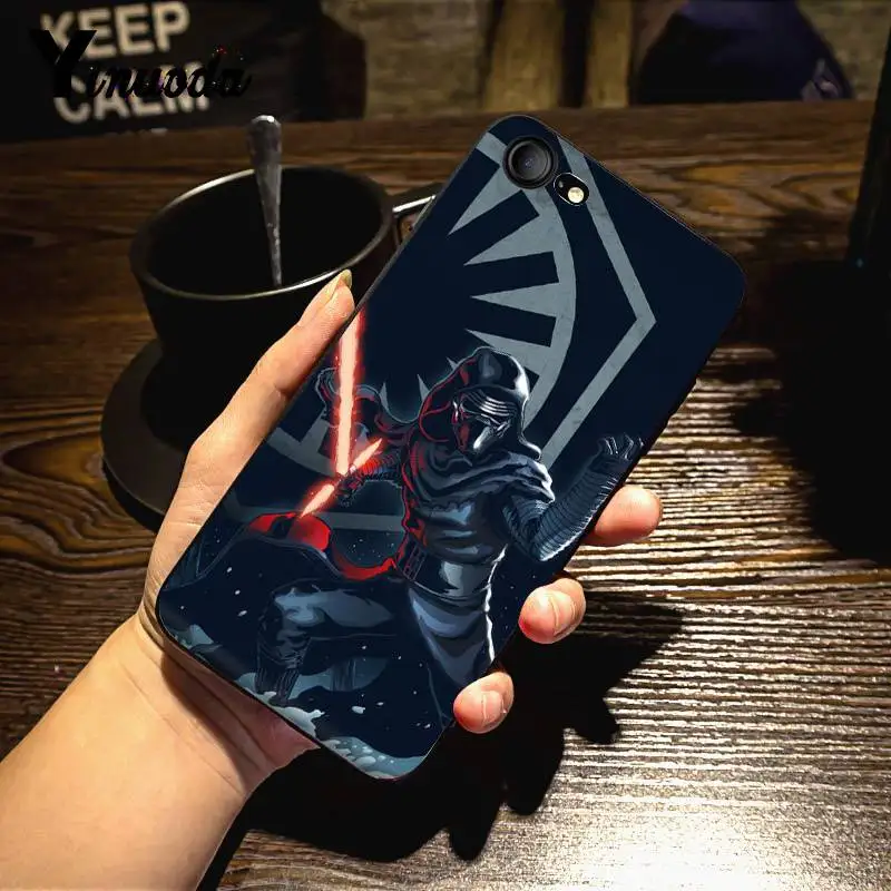 Yinuoda для iphone 7 6 X Чехол REY KYLO REN LIGHTSABER FIGHT чехол для телефона для iphone X 8 7 6 6S Plus X 5 5S SE XR XS XSMAX - Цвет: 6