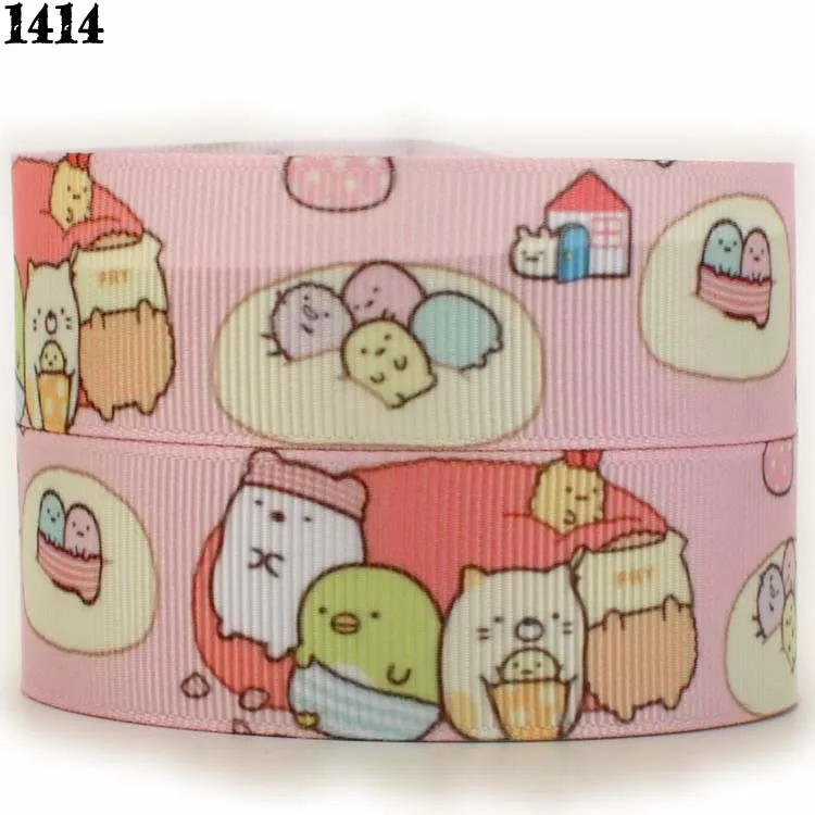NEW 50 yards sumikko gurashi ribbon printed grosgrain ribbons Japanese cartoon tape free shipping | Дом и сад