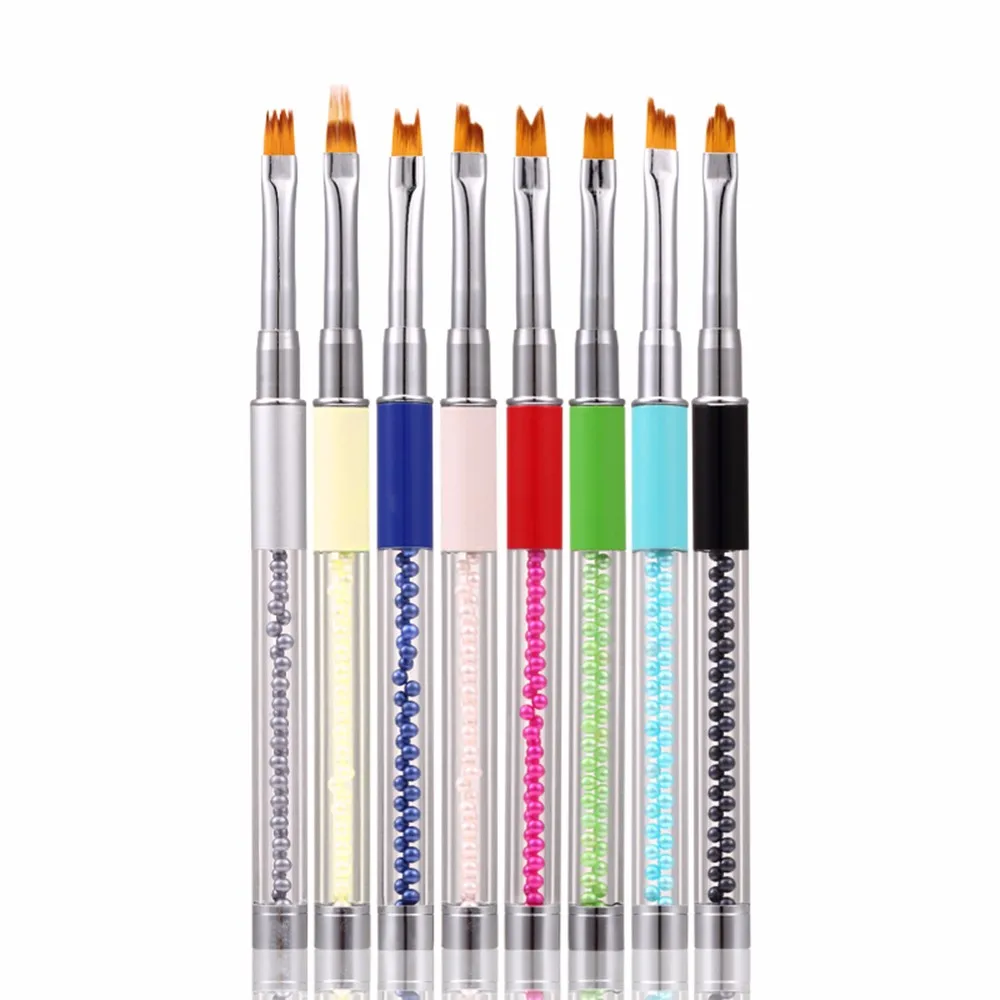 Новинка 2017 8 шт. УФ-гель акриловая подводка для рисования дизайн ногтей набор