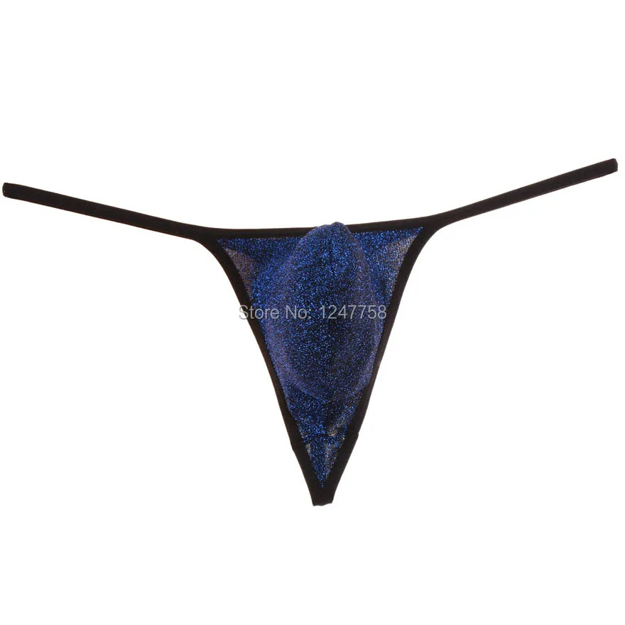 Men Mini Bikini T-back Micro G-string Thongs Bulge Pouch Gays Underwear |