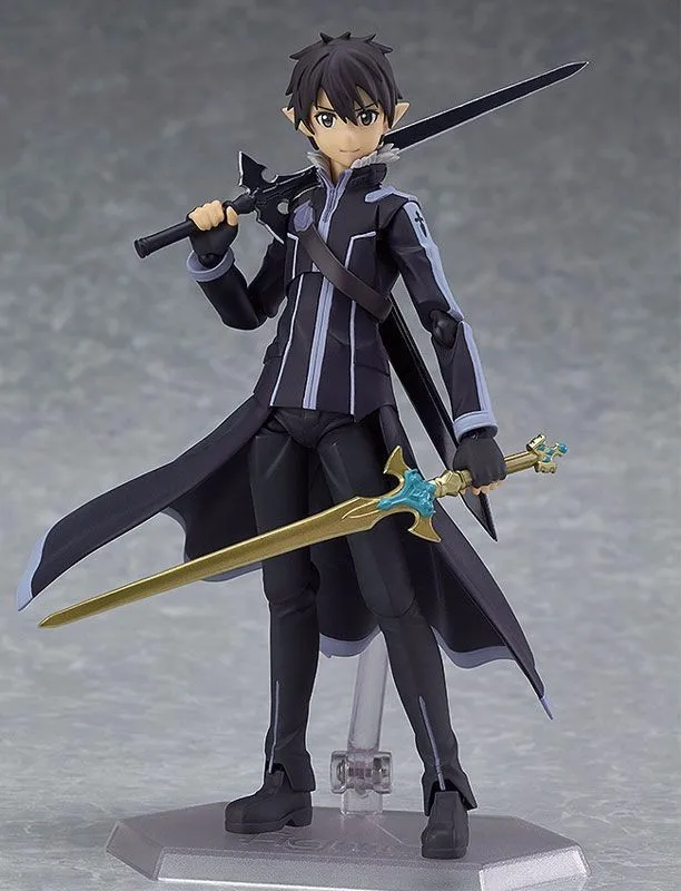 Figma Аниме Sword Art Online 15 см Ausna kirigaya kazuto штучная фигурка игрушки