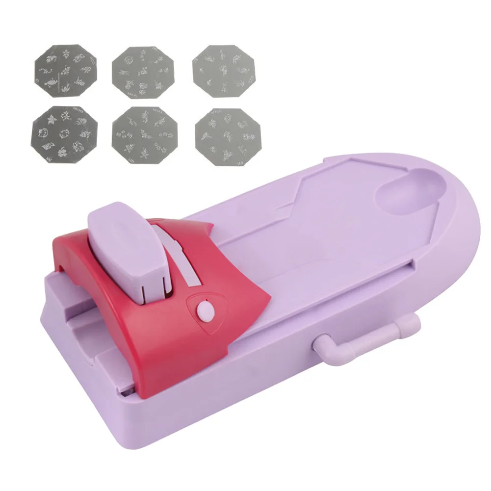 Высокое качество набор принтеров для дизайна ногтей DIY печатная машина штамповки