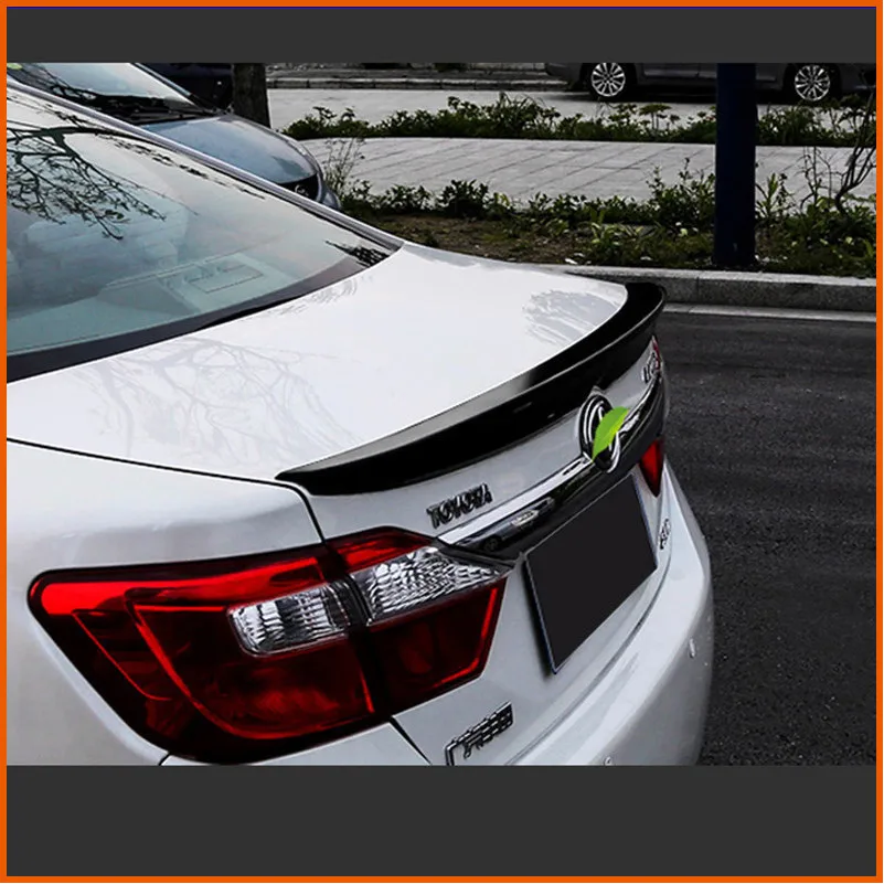 Для Toyota Camry V50 V55 2012 2016 задний спойлер Высокое качество ABS Материал Черный цвет