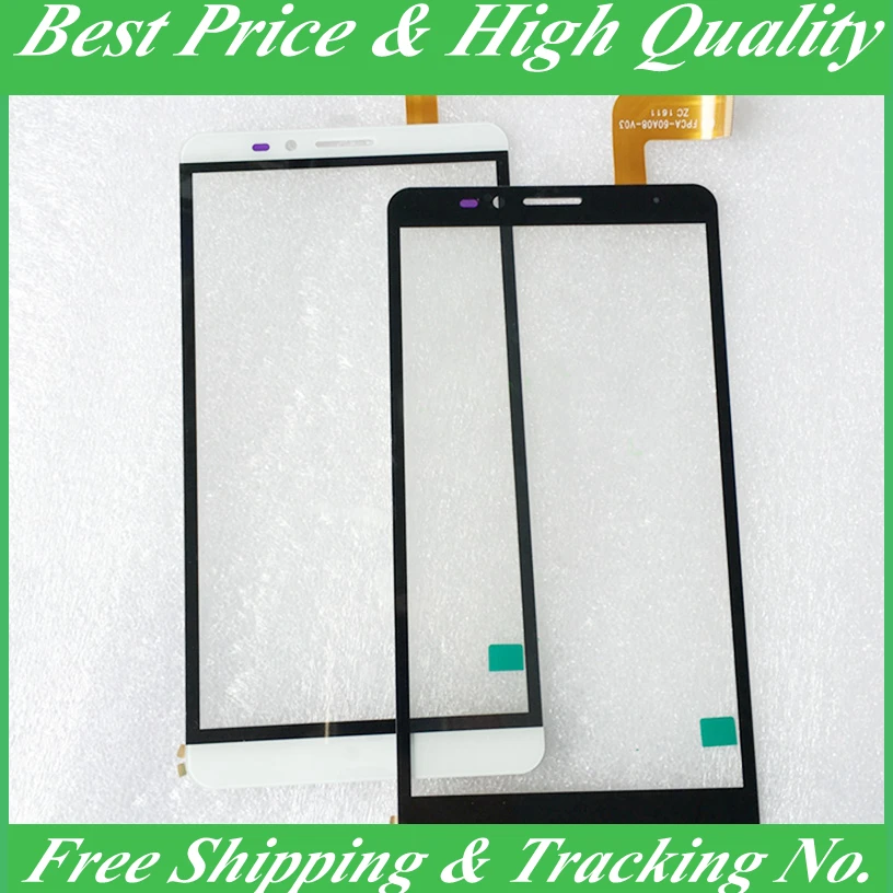 

White Brand New Ginzzu ST6040 Touch Screen Digitizer Panel Replacement For Ginzzu ST 6040,Free Shipping with tracking NO.