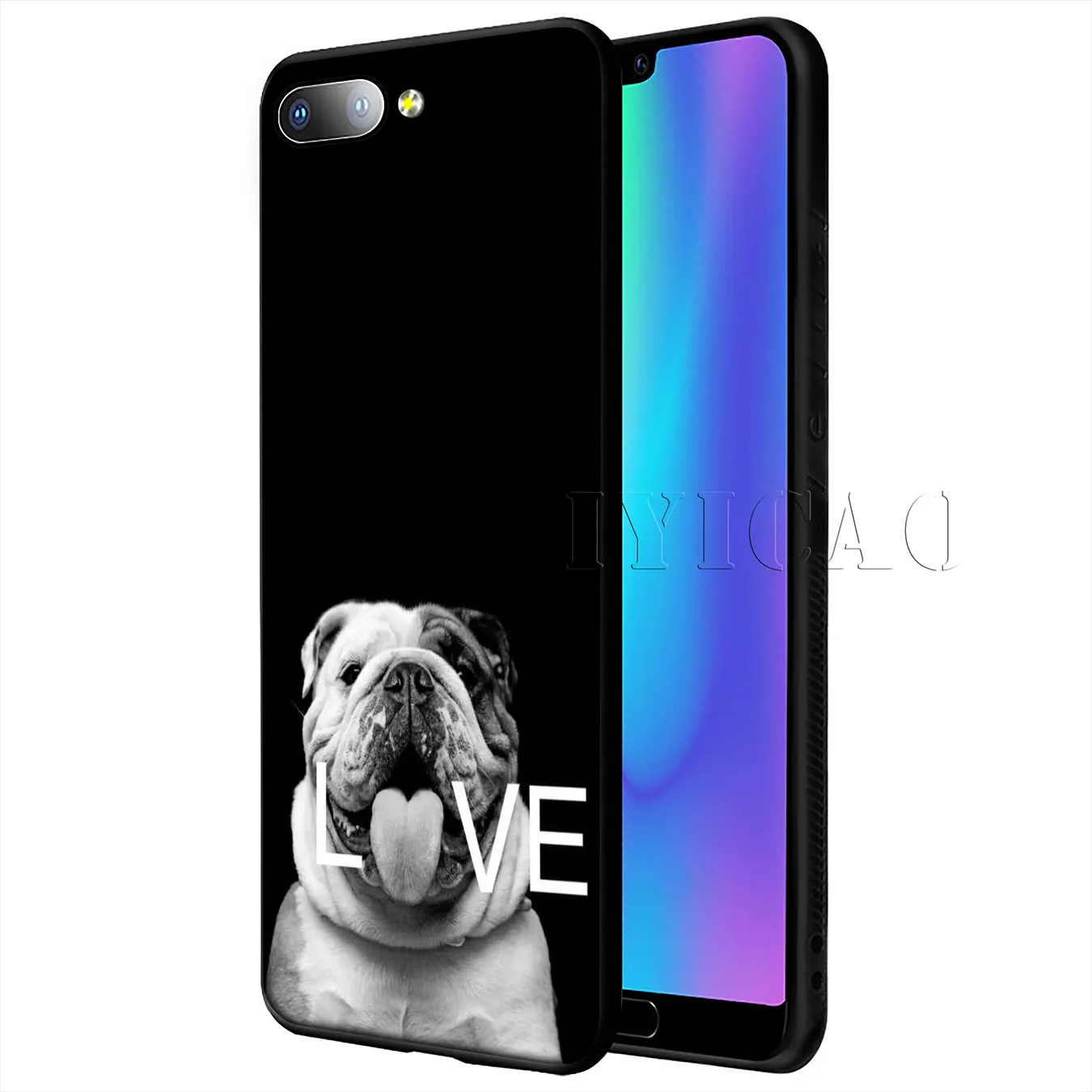 Мягкий силиконовый чехол IYICAO для Huawei Y9 Y7 Y6 Prime 2019 Honor 20 8C 8X8 9 9X10 Lite 7C 7X 7A Pro |