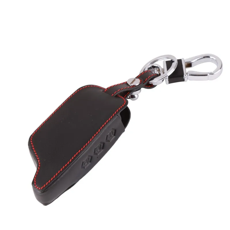 Кожаный чехол для ключей оригинального B9/B91/B6/B61/A91/A61/V7 C9 LCD Way Car Remote 2 Alarm |