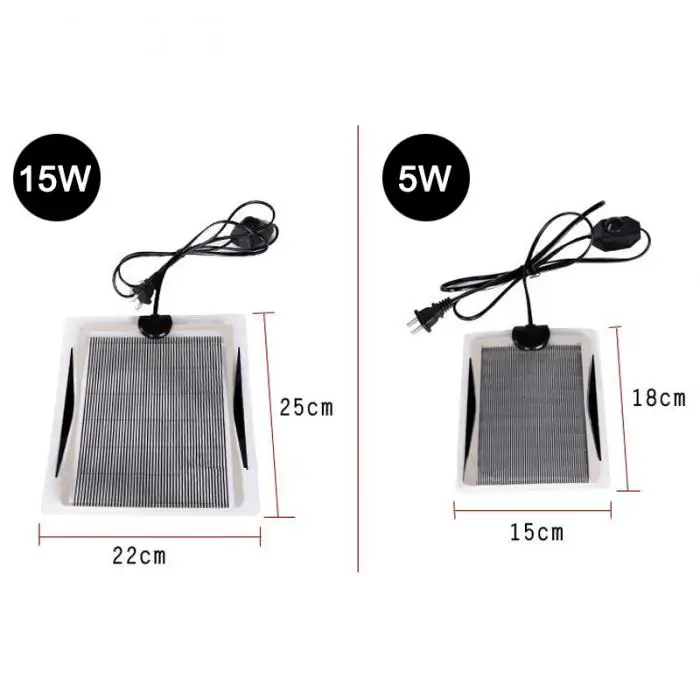 Economical Pet Heater Mat Reptiles Brood Incubator Heating Pad with Temperature Controller Reptiles Supplies ds99