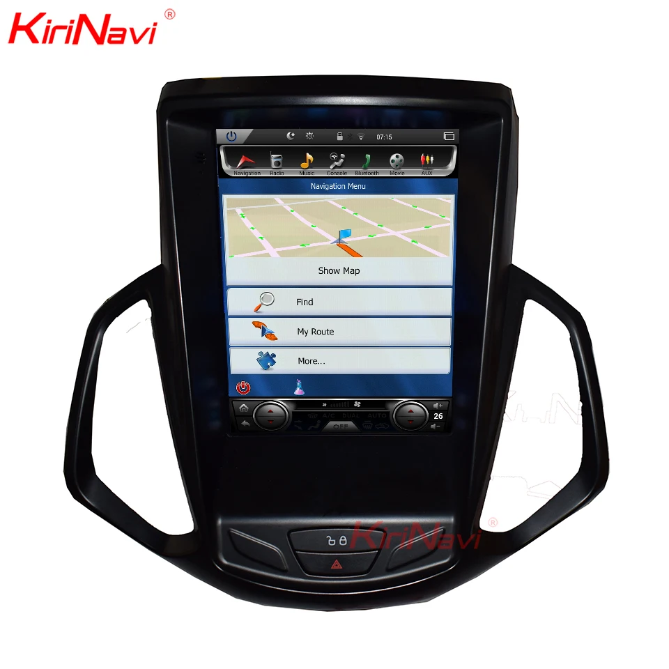 KiriNavi вертикальный экран Tesla стиль Android 8,1 10,4 ''автомобильное радио gps навигация для Ford Ecosport автомобильный Dvd мультимедиа 2013