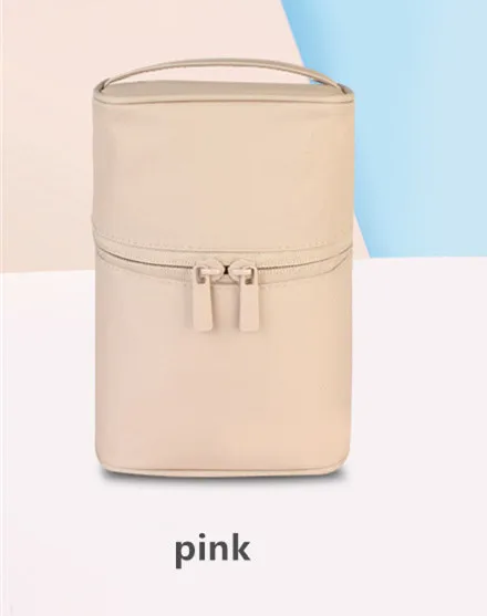 pink Женская водонепроницаемая косметичка для макияжа, дорожный органайзер для туалетных принадлежностей, хранения косметики - Цвет: pink