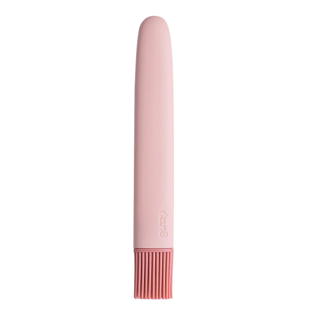 Sakura Pink Силиконовая кисть для масла барбекю скандинавские Твердые съемные для выпечки для барбекю Кухня блинница соус ручка кондитерское Масло Хлеб Барбекю кухня - Цвет: Sakura Pink