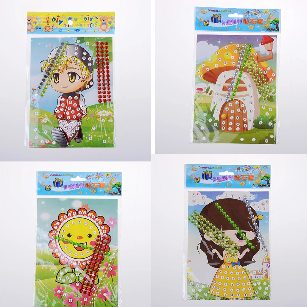 Алмазная наклейка ручной работы 12 шт./лот кристаллическая паста живопись мозаика