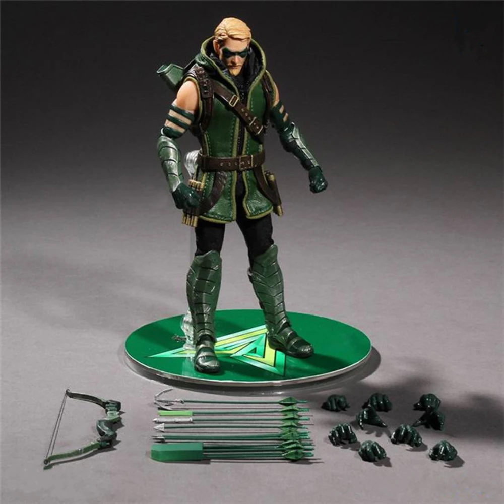 Mezco DC Comics Green Arrow One:12 BJD коллективный Рисунок Игрушки|Игровые фигурки и