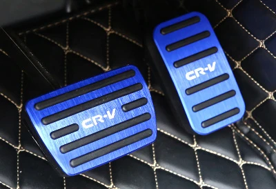 Для Хонда сrv CR-V на ремонт ускоритель Тормозная педаль Подножка для ног пластина сцепления дроссельной заслонки стайлинга автомобилей 2 шт./компл