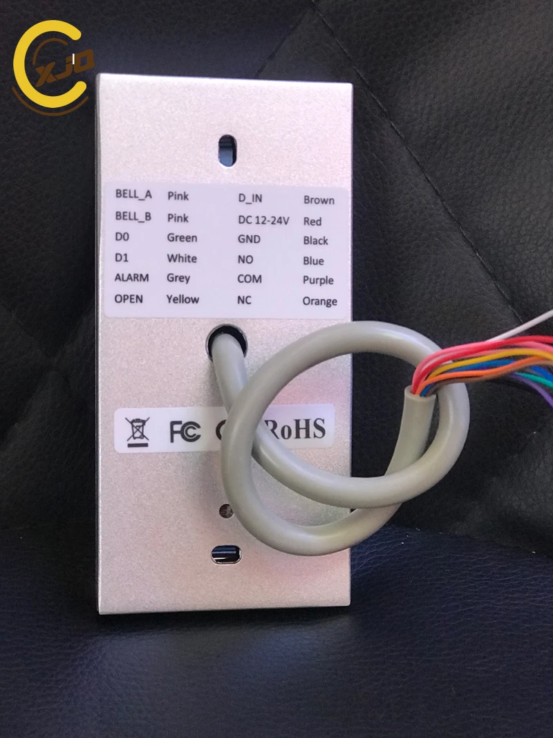 XJQ 125 кГц, IP68 водонепроницаемый металлический чехол RFID Бесконтактная карта клавиатура система контроля доступа 2000 пользователей автономный дверной контроль доступа